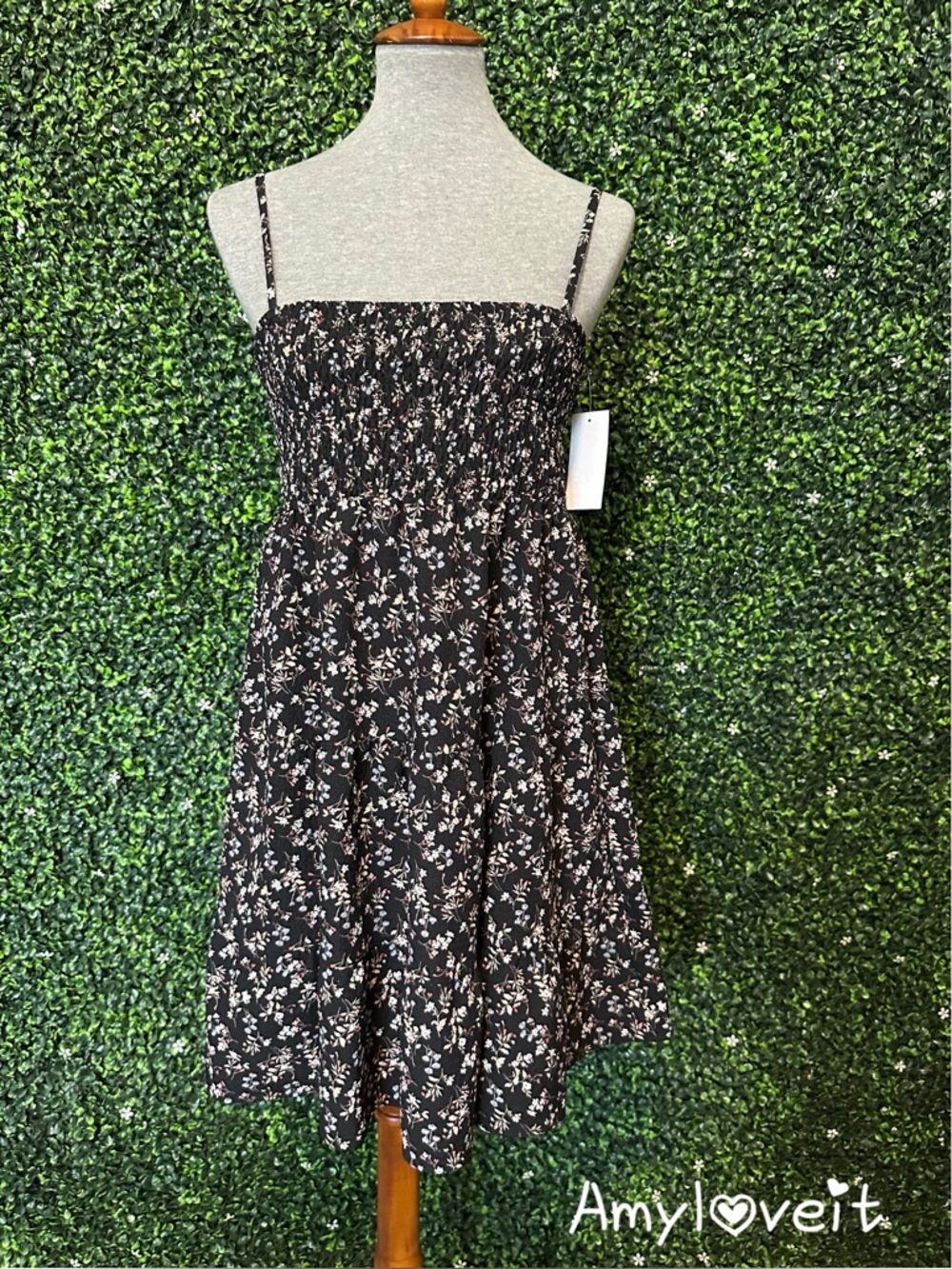 Floral Smocked Mini Tiered Sundress #96